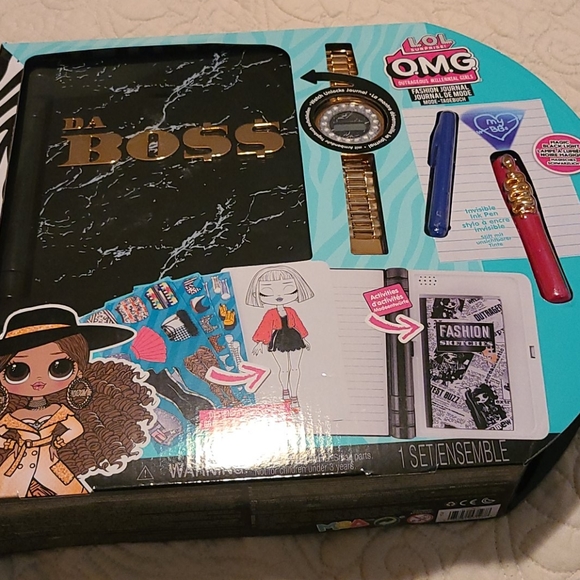 LOL OMG Other - LOL OMG DA BOSS FASHION JOURNAL NIB